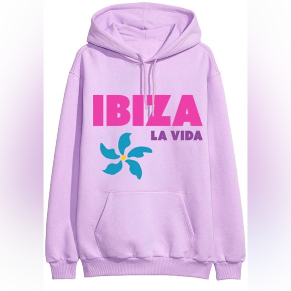 LA/TC Sweaters - LA/TC IBAZA LA VIDA HOODIE One‎ Size